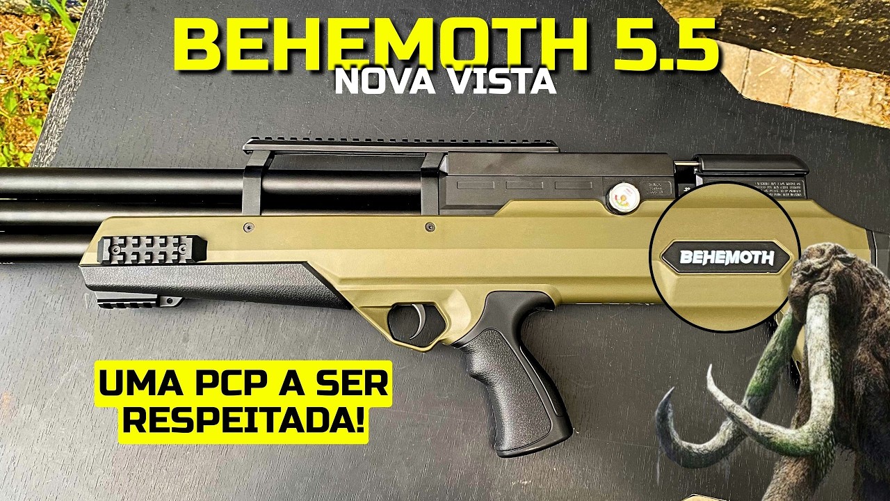 A SONHADA PCP BEHEMOTH PS-R3-SF 5.5 | Mostrando o porque ela é tão desejada pelos atiradores!