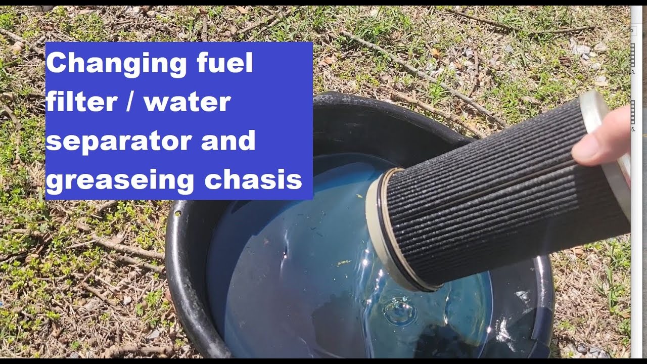 Fuel Filters and Grease Seneca S2RV