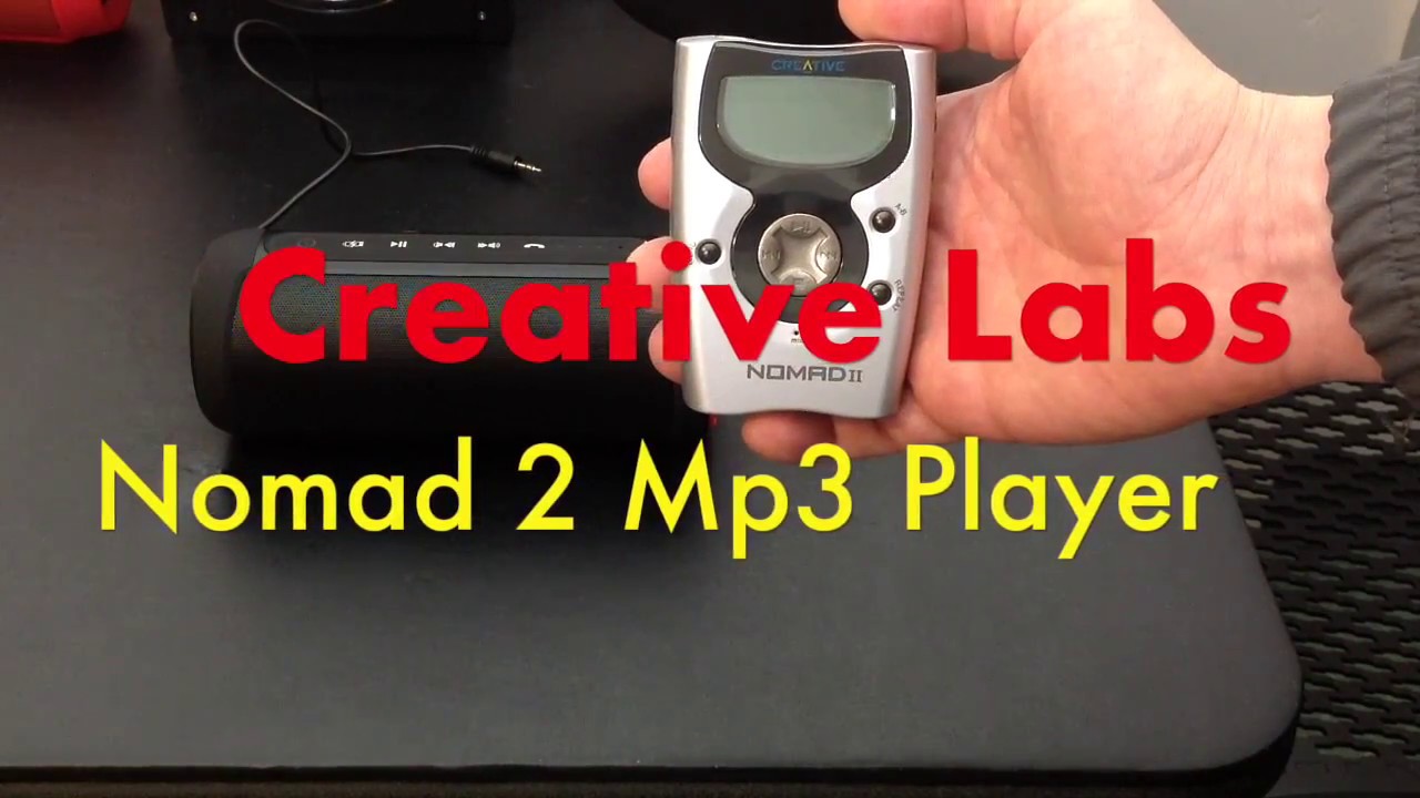 Creative Labs Nomad 2 MP3 player, Retro tech 1999 (is it Obsolete?)