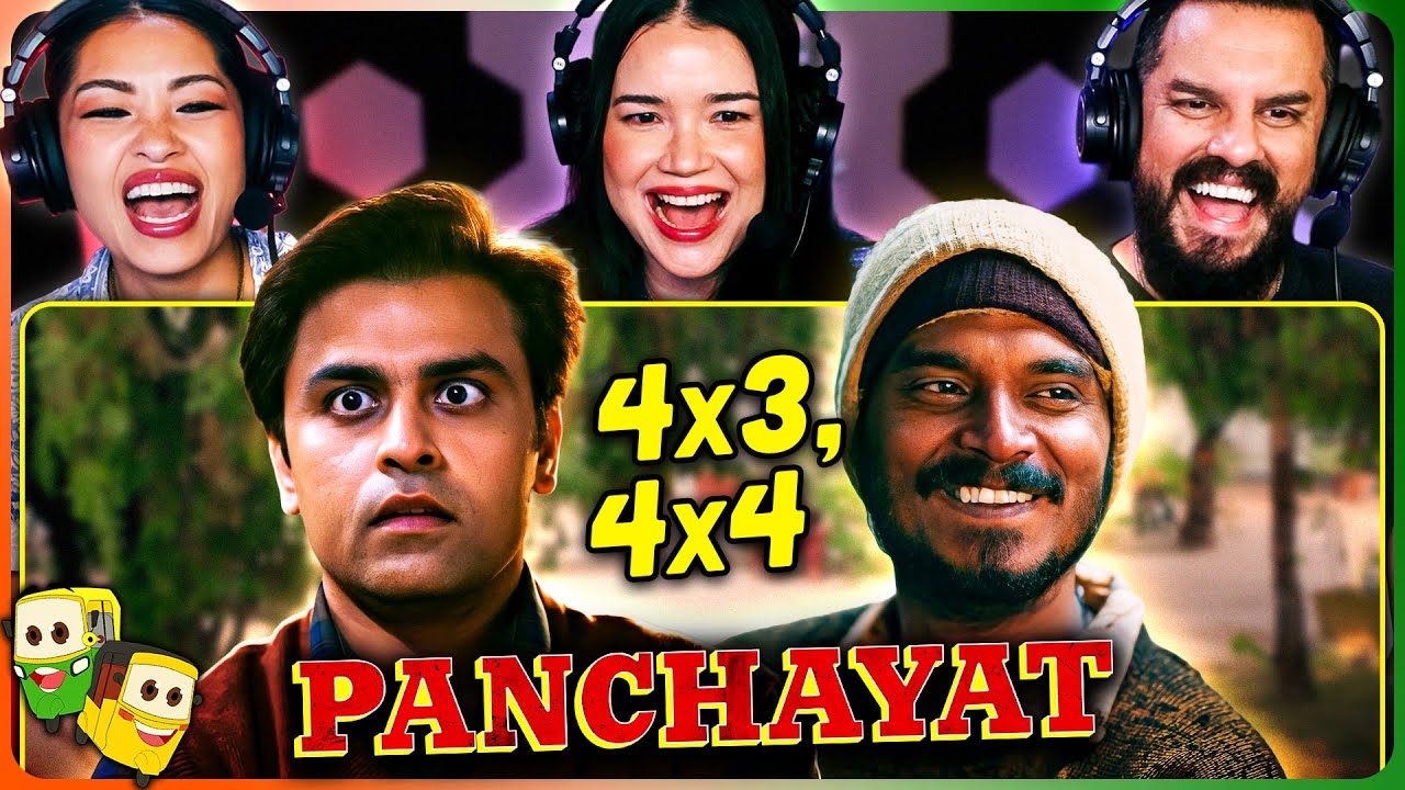 PANCHAYAT 4x3 & 4x4  Reaction! | Jitendra Kumar | Raghuvir Yadav | Neena Gupta