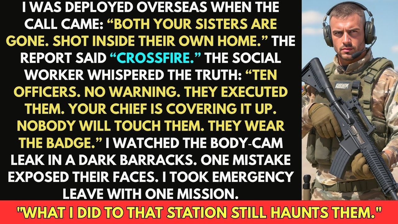 10 Dirty Cops Shot My Twin Sisters—One Mistake—I'm Army Ranger—I Burned Their Whole Station Now