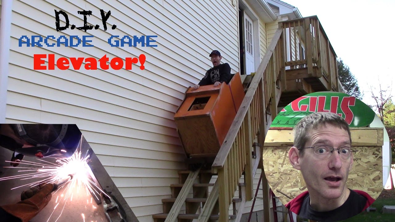 DIY Arcade Game Elevator!