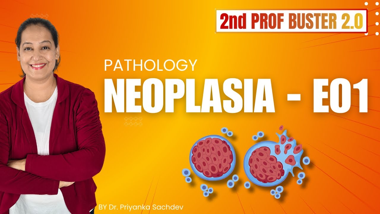 Neoplasia E01 | Pathology | 2nd Prof Buster 2.0 Batch | Demo session | (MBBS Exam-Ready)