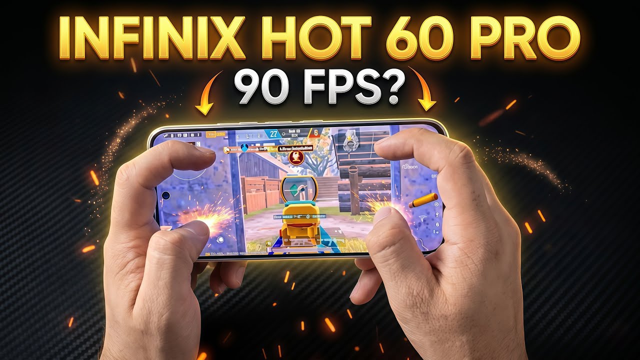Infinix hot 60 pro 🔥Тест дисплея 120 кадров в секунду 🥶pubg mobile handcam!