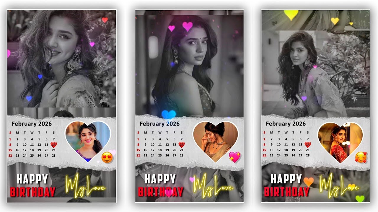 Happy Birthday Special Video Editing in inshot Tamil 2026 | Multiple Photo Frame VideoEditing inshot
