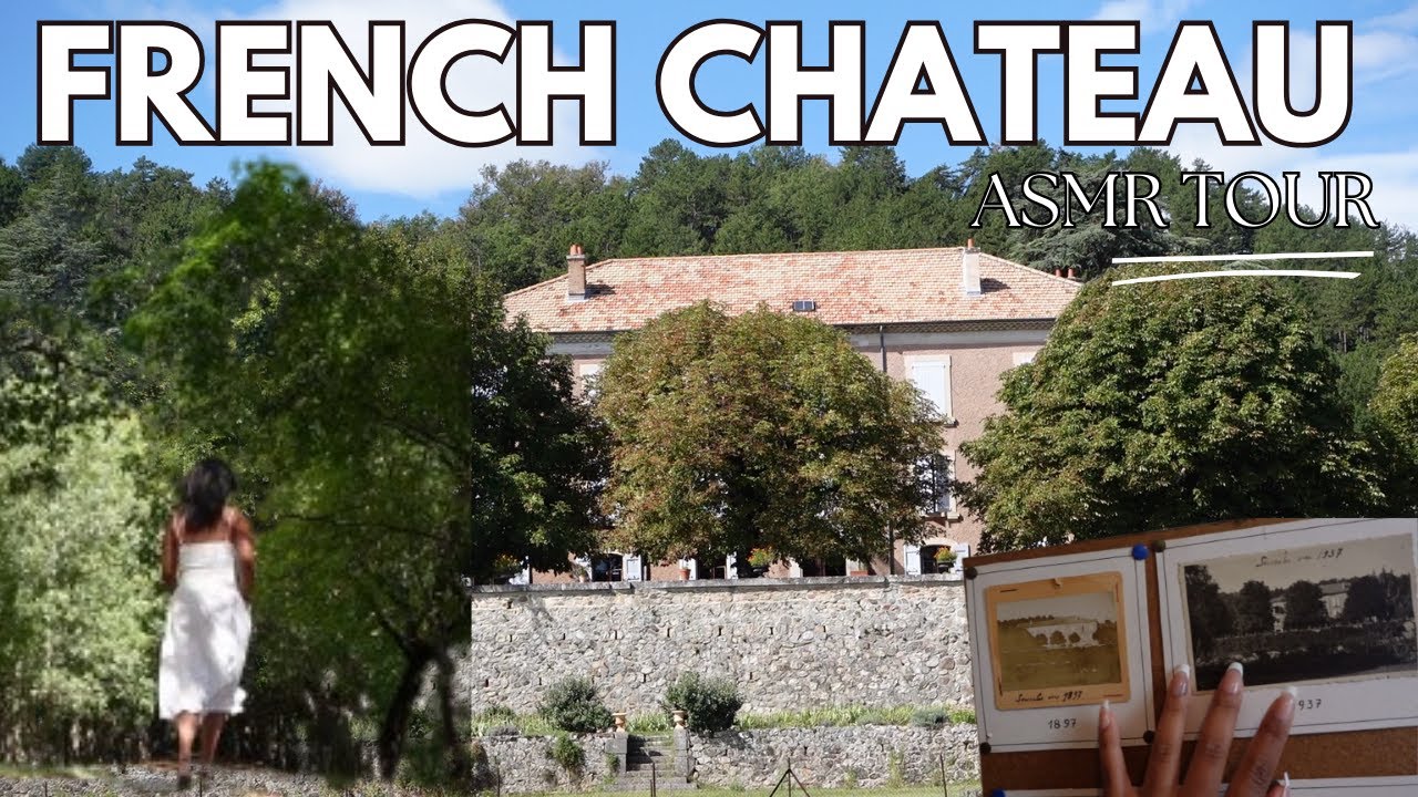 ASMR| Inside An Old Southern French Chateau, Upclose Whispered Tour