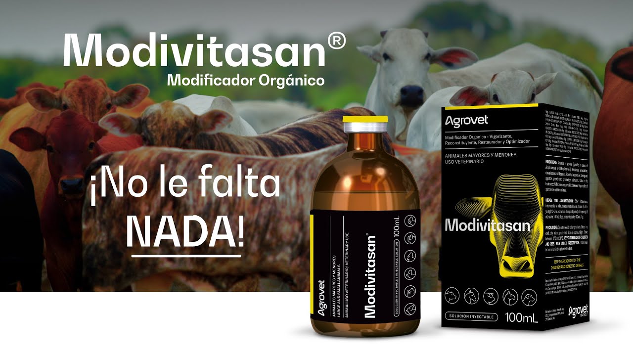 Modivitasan® Modificador Orgánico ¡No le falta nada!