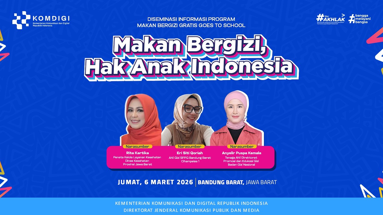 DESIMINASI INFORMASI PROGRAM MAKAN BERGIZI GRATIS GOES TO SCHOOL PONPES DARUL FALAH KBB
