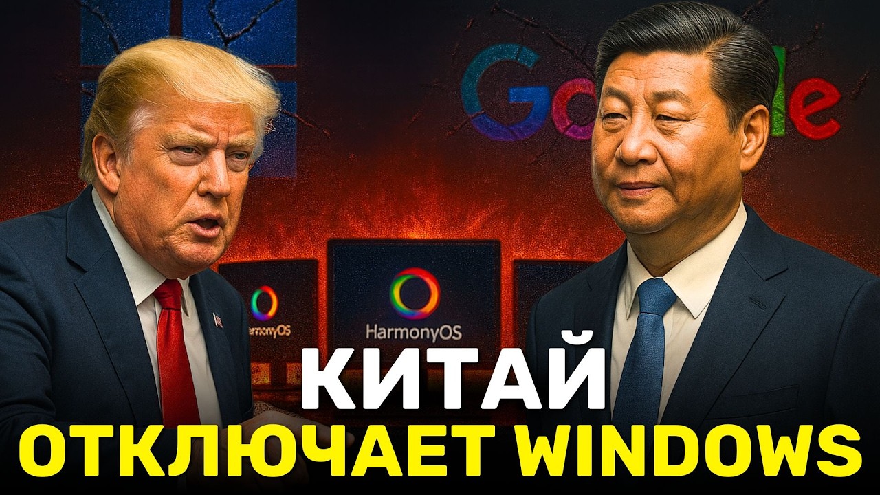 Huawei Похоронила Windows в Китае — Harmony OS захватывает ПК, а Microsoft и Google в Панике!
