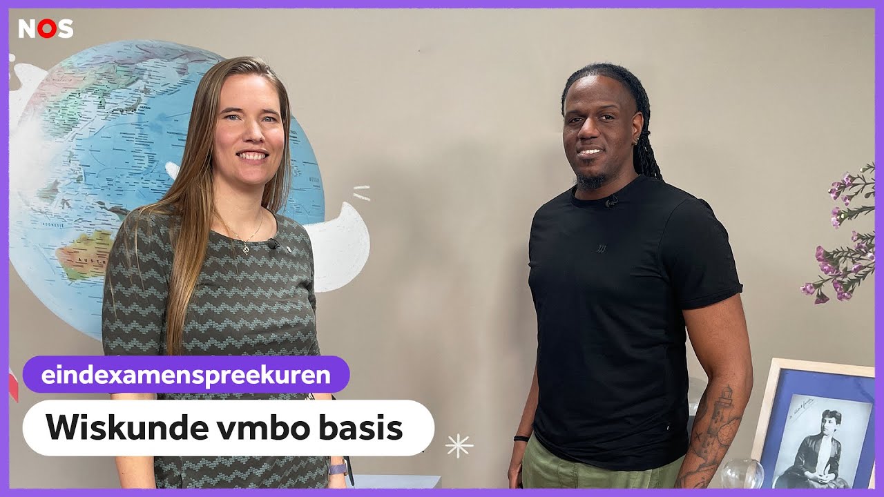 Eindexamenspreekuur wiskunde vmbo basis met Sigmund en Anita