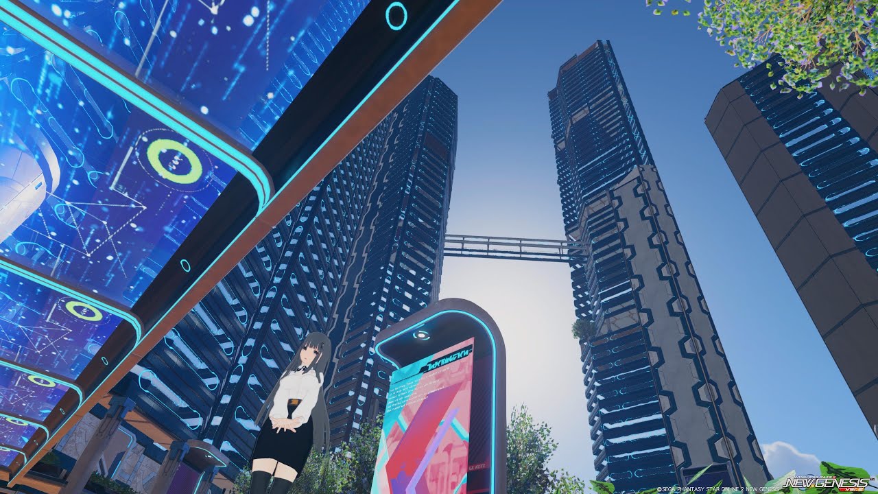 【PSO2NGS】リリアアイランドリゾートの街歩き動画【クリエイティブスペース】