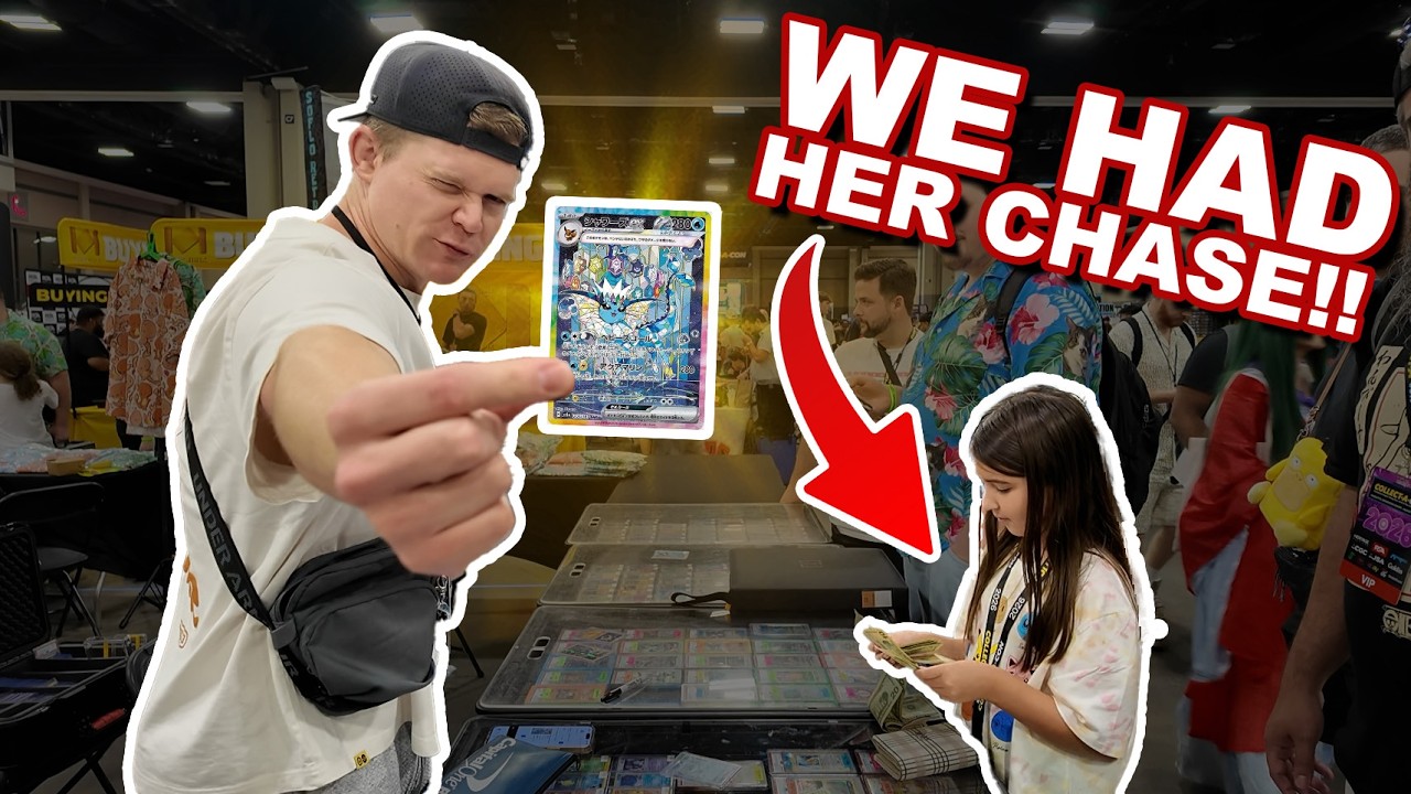 We Had EXACTLY The Pok&eacute;mon Card She NEEDED!! - Charlotte CollectaCon Vendor POV