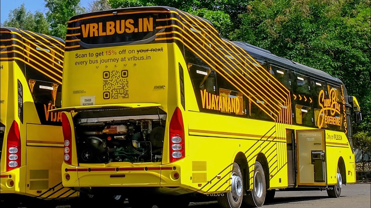 The VRL Vijayanand&rsquo;s Volvo 9600S Finally Gets a OnBoard Washroom | MultiAxle AC Sleeper #viral