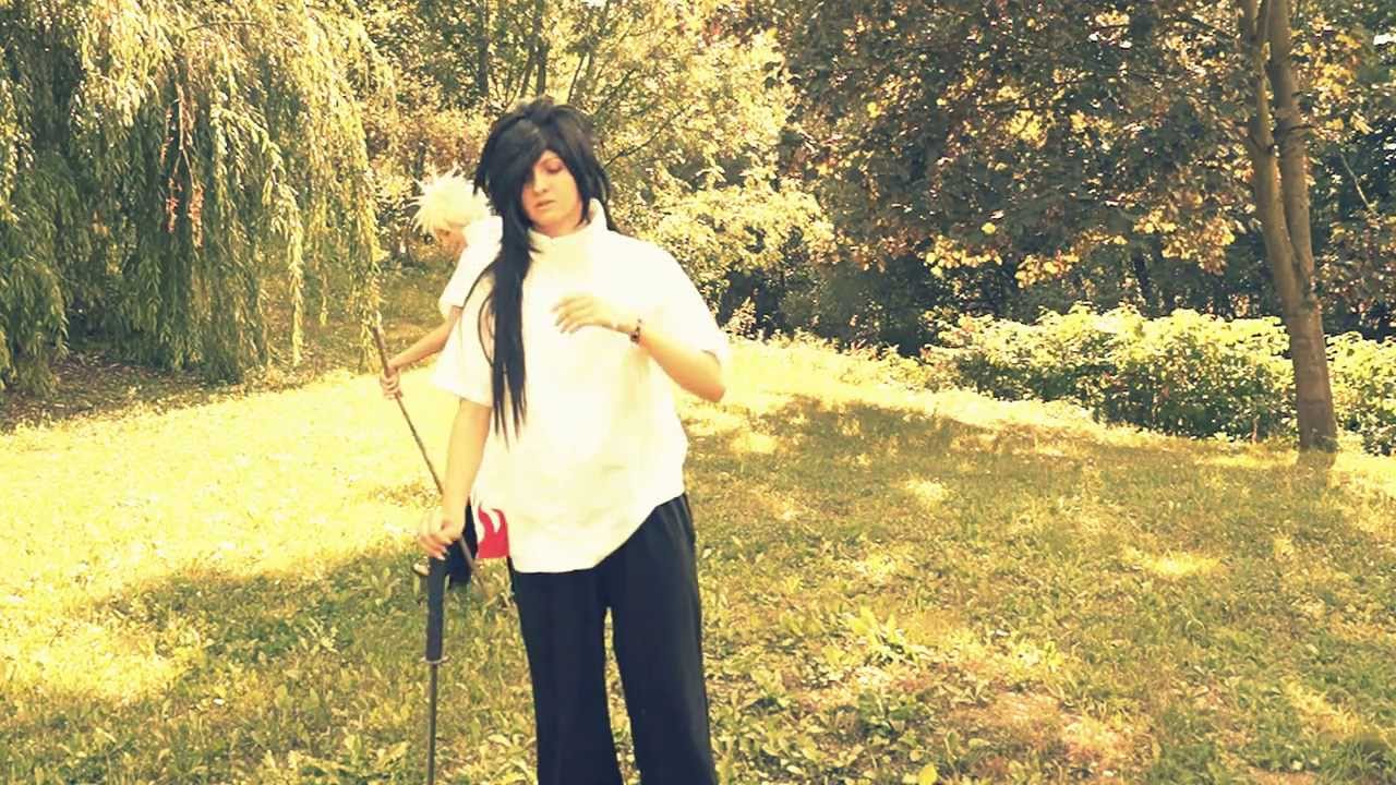 Uchhiha Madara vs. Uzumaki Naruto (cosplay fight)
