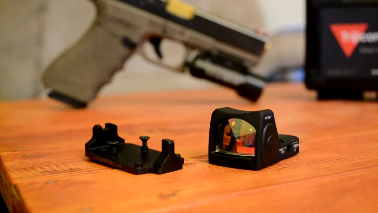Pistol Red Dot Mounting Alternative: Dueck Defense RBU (Trijicon RMR)