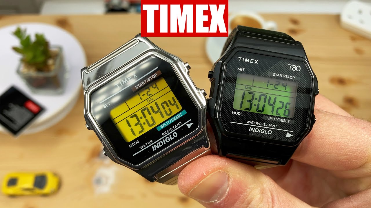 T78587 Timex Watch and Timex T80 INDIGLO Chronograph Timex Watches Review