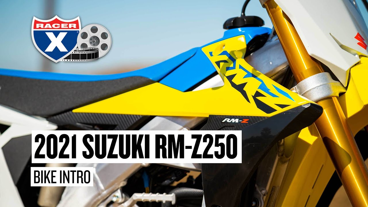 2021 Suzuki RM-Z250 Motorcycle Bike Introduction Test | Racer X Films