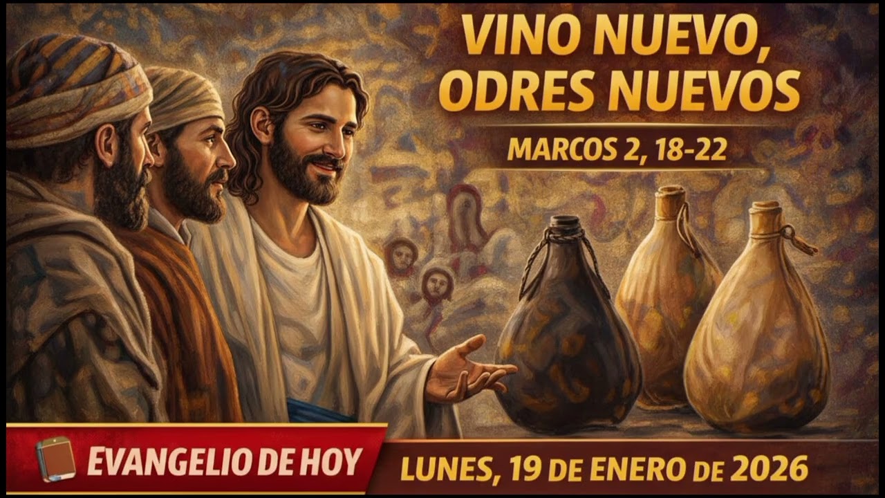📖 JESÚS REVELA ALGO NUEVO QUE NADIE ESPERABA | EVANGELIO DE HOY | LUNES 19 DE ENERO DE 2026