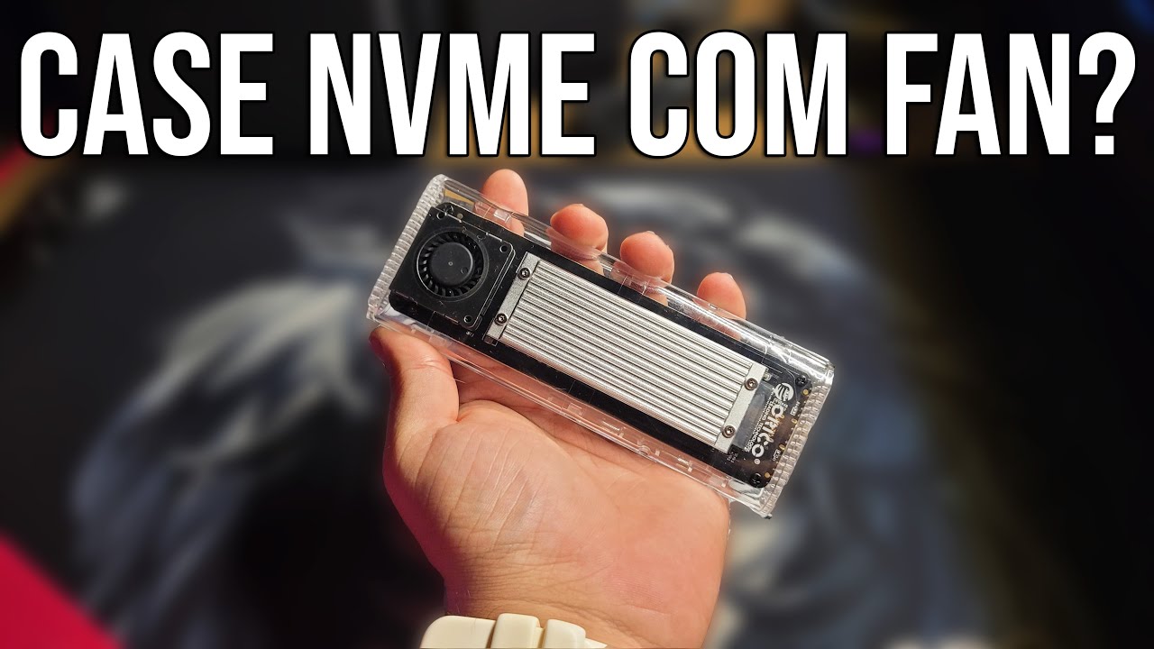 TESTEI A CASE NVME COM VENTOINHA, VALE A PENA? - Case Orico Nvme 20gps