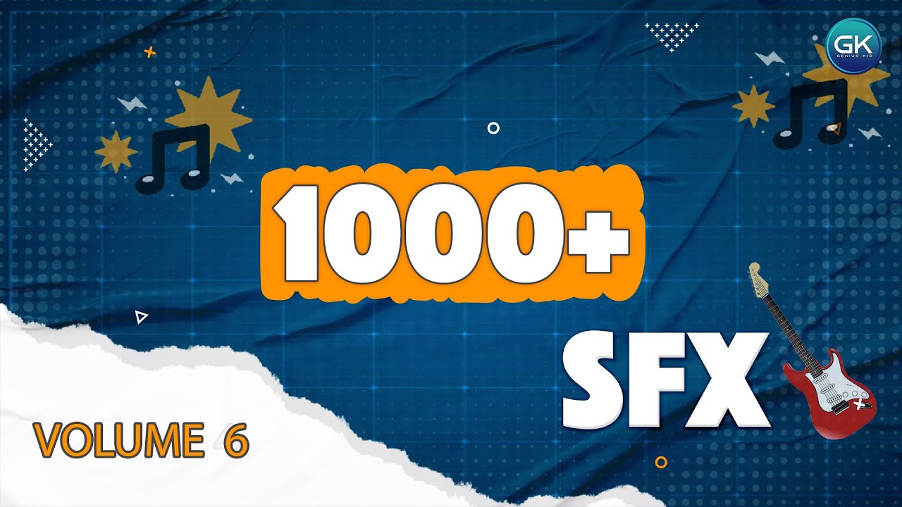 1000+ SFX IN ONE FILE - VOL 06 | SOUND EFFECTS