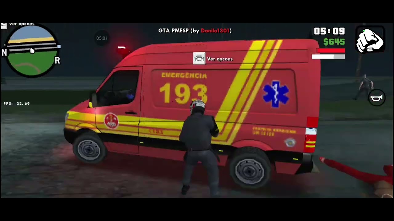 GTA SA MOD POLÍCIA) PATRULHAMENTO com ROCAM NA RODOVIA 