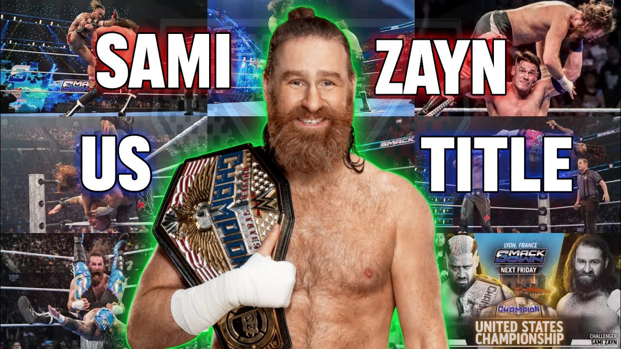 Every Sami Zayn WWE United States Title Defense