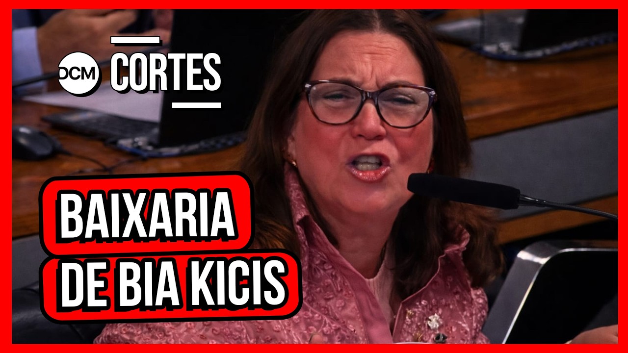 BIA KICIS FAZ ACUSAÇÕES BAIXAS AO FILHO DE LULA E JORGE MESSIAS