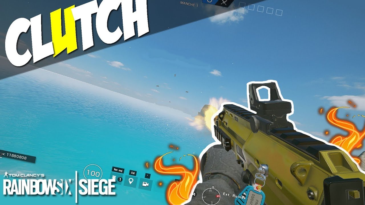 JE LES SOULÈVES EN CLUTCH 1VS4 ! - Rainbow Six Siege