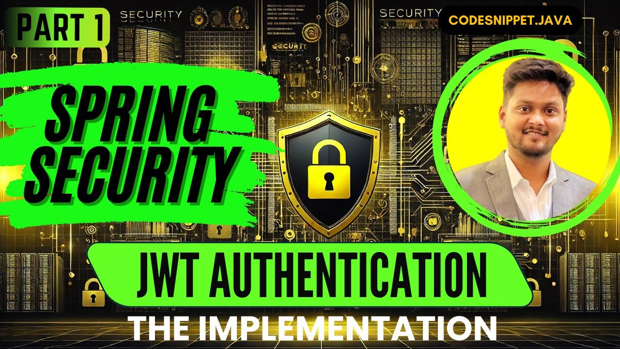 JWT Authentication Implementation in Spring Boot | Part 1 - Generate JWT Token via /authenticate API