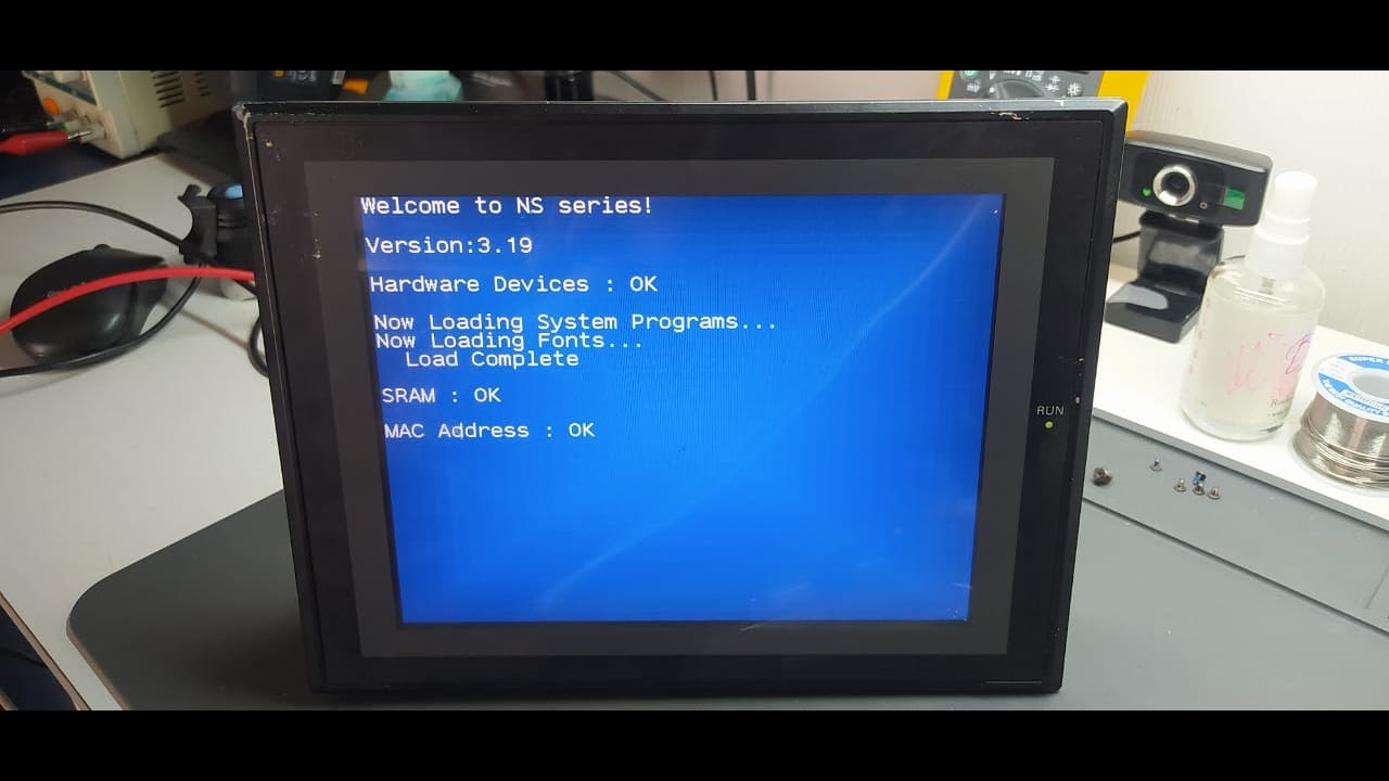 Reparación pantalla HMI OMRON