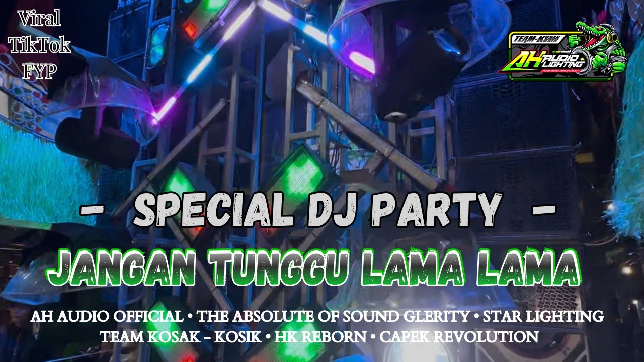 Special dj pary JANGAN TUNGGU LAMA LAMA viral tiktok