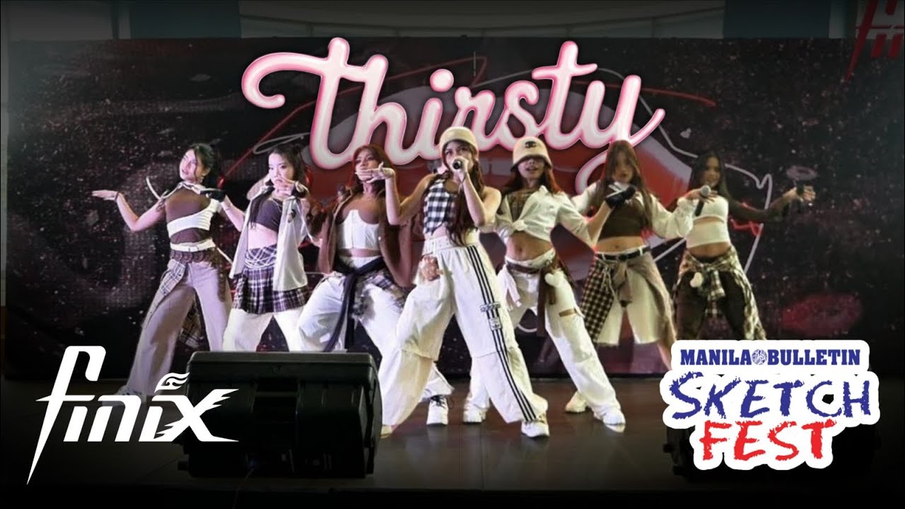 FINIX 'Thirsty' LIVE Performance | Manila Bulletin Sketchfest 2025