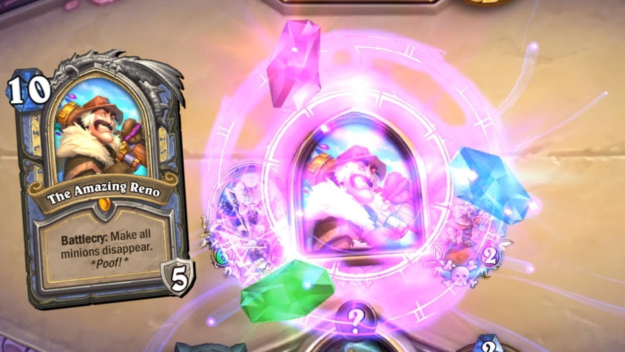 Hearthstone - Playing the Amazing Reno Hero Card