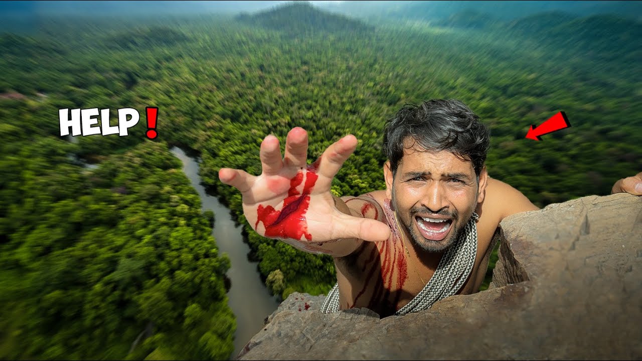 Warning ! एक भाई डूब गया - 24 Hours Challenge In Forest