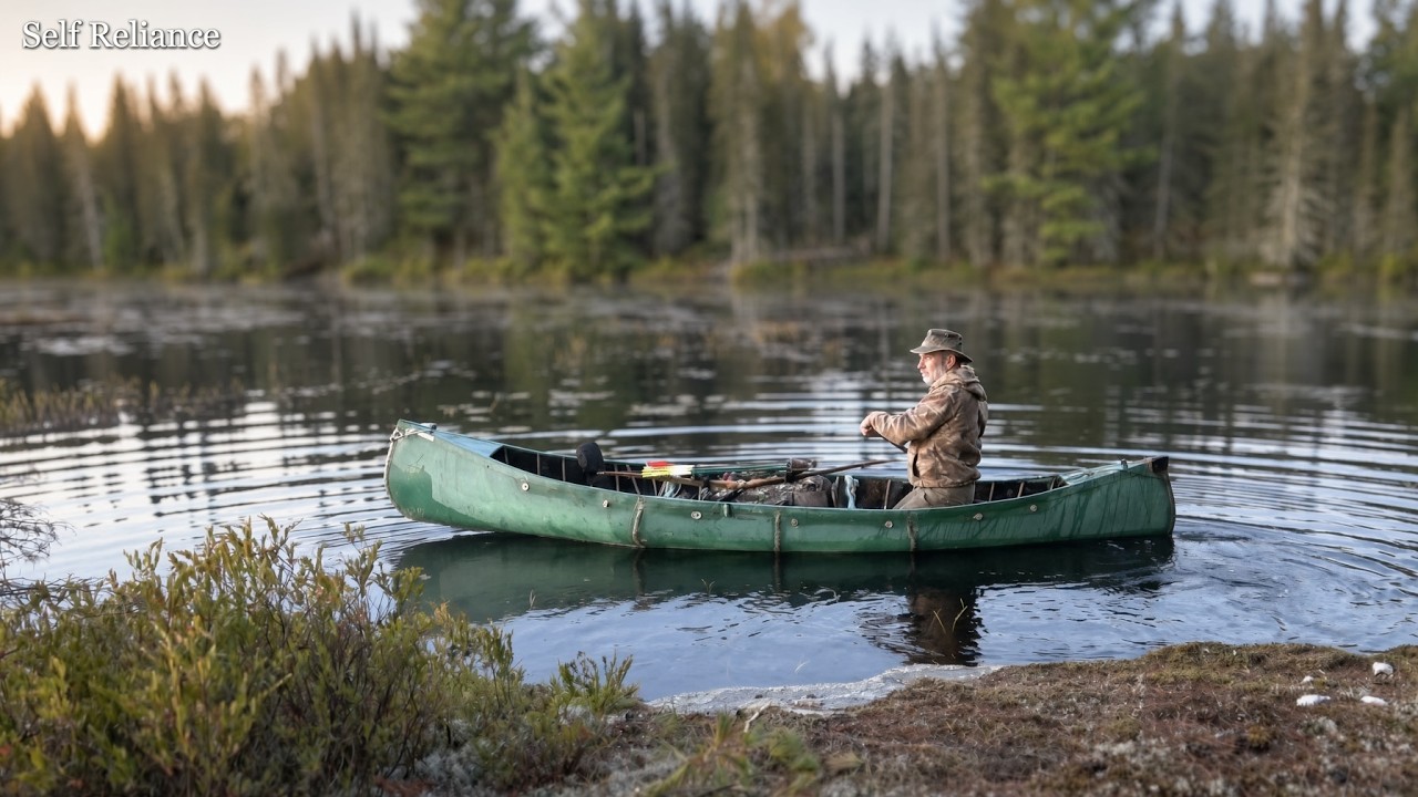 Finding Peace in the Forest: A Solo Canoe and Bushcraft Adventure