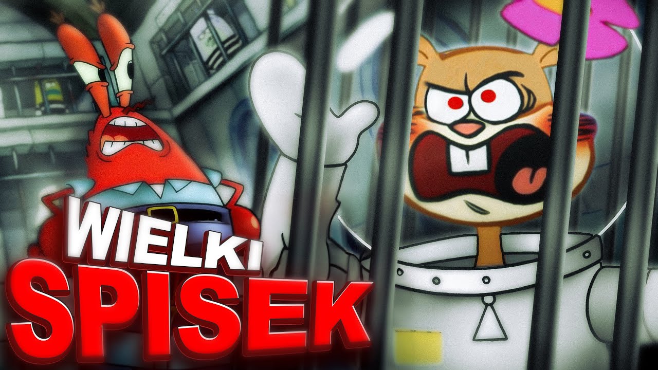 WIELKI SPISEK KRABA I SANDY.. SpongeBob Szokująca Teoria