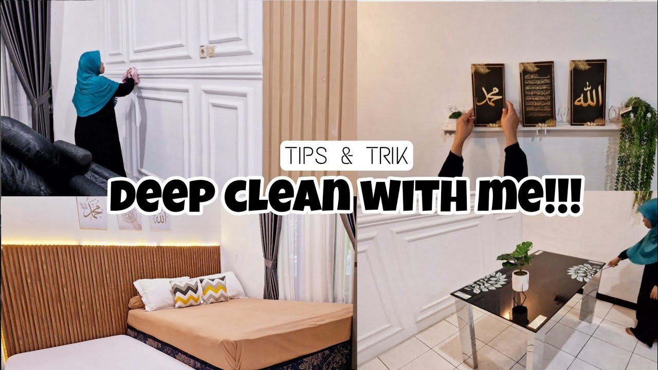 PANDUAN BERSIH BERSIH RUMAH UNTUK PEMULA⁉️CLEANING MOTIVATION||DEEP CLEANING
