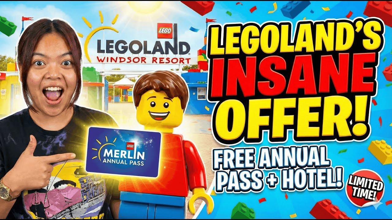 ​I can’t believe this Legoland deal is real... (FREE Annual Pass – Ends Soon! 😱)