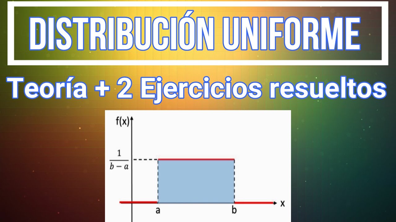 Distribución Uniforme Para Variables Aleatorias Continuas