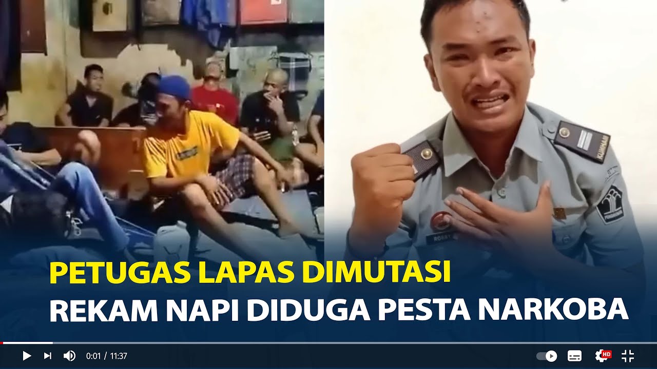 Sosok Robby Petugas Lapas Tanjung Raja Dimutasi Usai Rekam Napi Diduga Pesta Narkoba