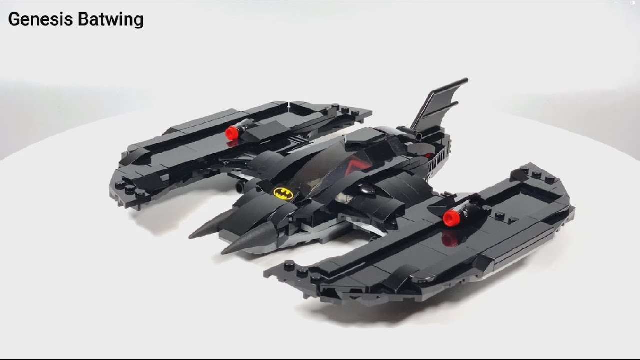 Lego Custom Batwings MOCs/ MODs (Batmans' & Sidekicks' Air Crafts)