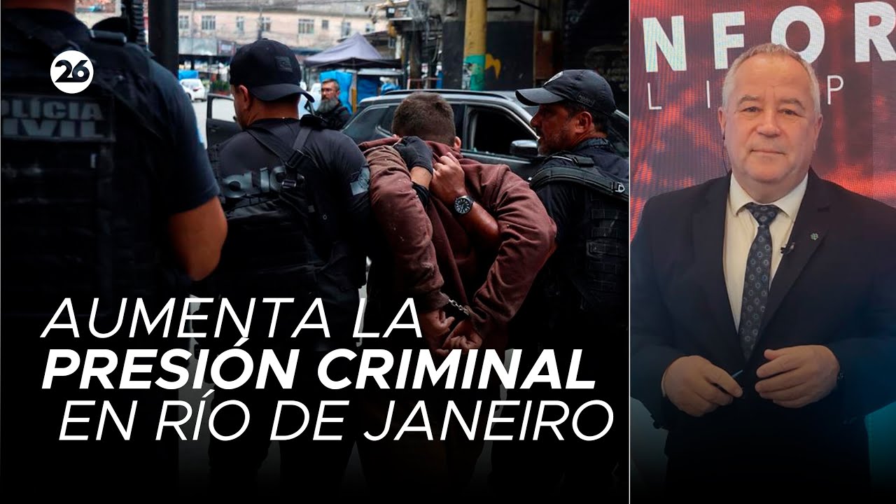 🚨 RÍO DE JANEIRO | Hay temor de venganza narco tras la violencia extrema