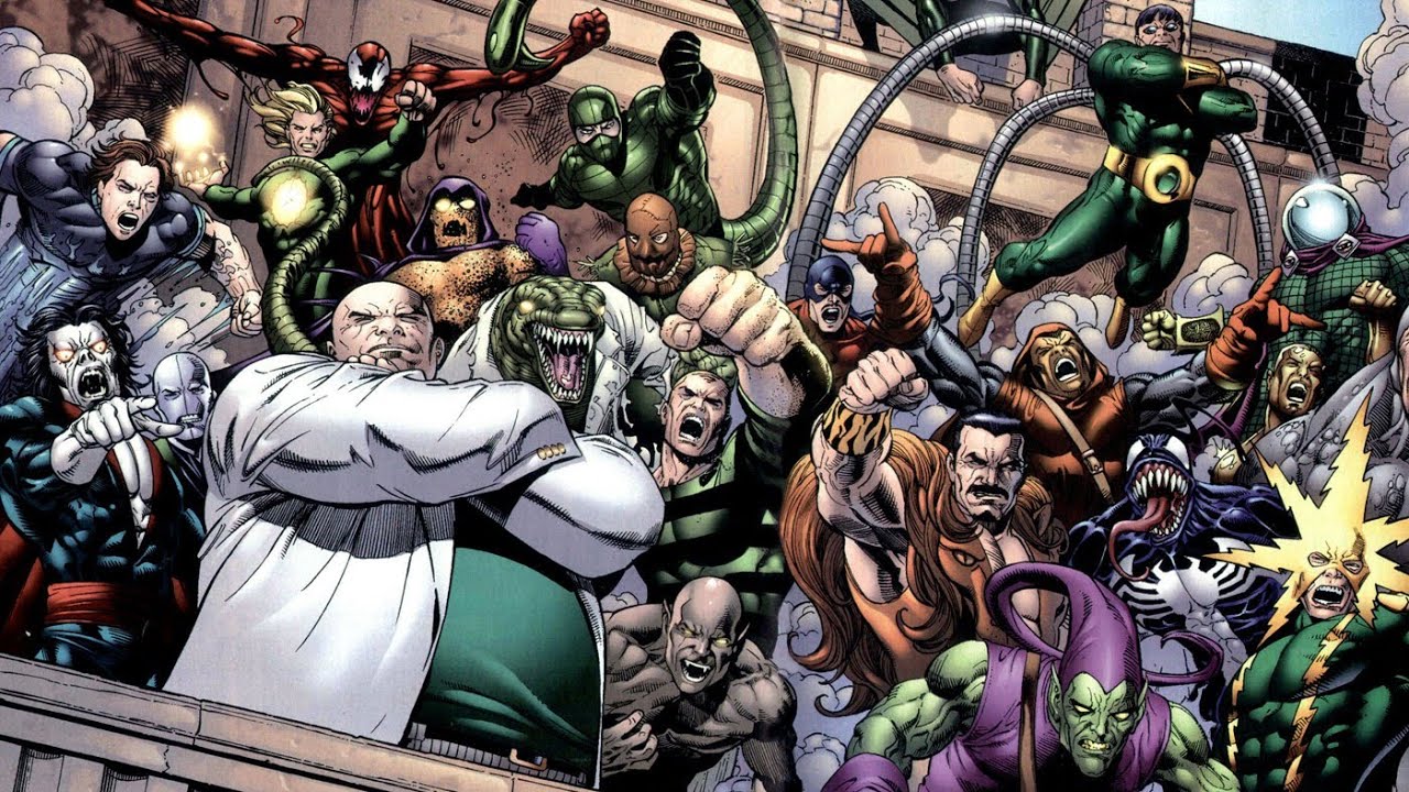Todos os vilões do Homem-aranha!