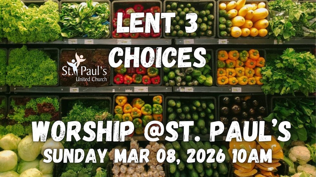 St. Paul's United Church Midland Ontario - Live Stream, March 8 , 2026