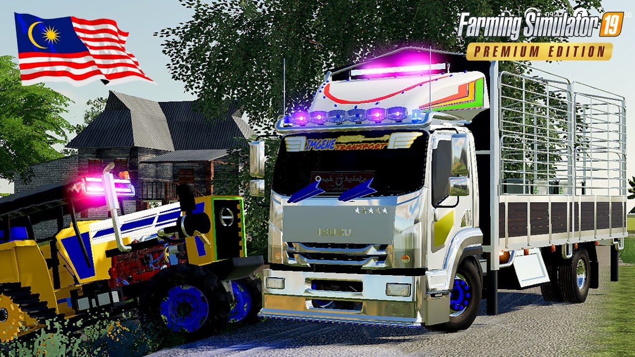 ISUZU NPR PRO 'Kargo' | Farming Simulator 19 MOD MALAYSIA