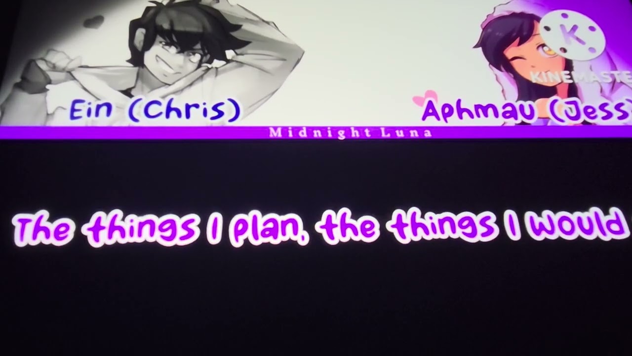 Me watching aphmau and ein sing i love you by aphmau
