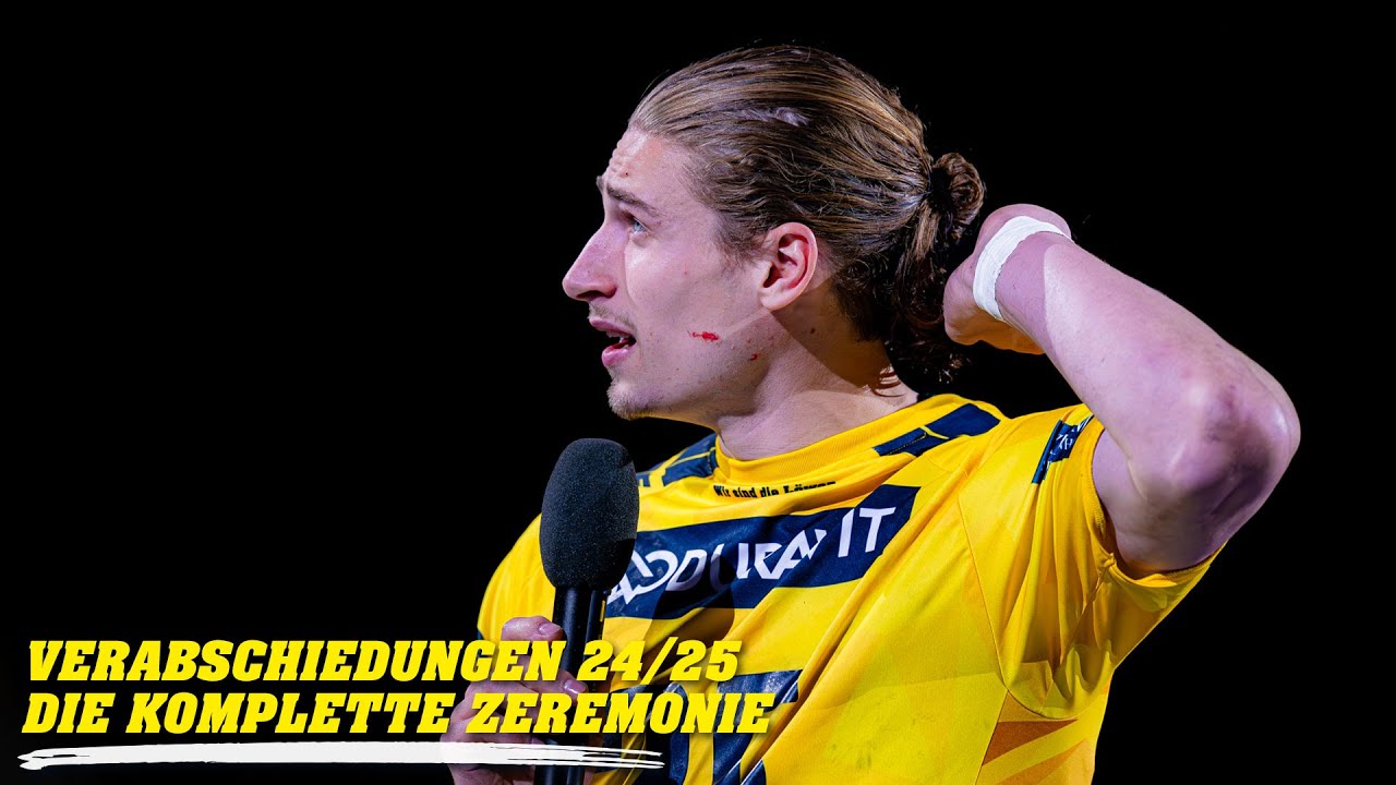 Verabschiedungen Rhein-Neckar Löwen Saison 2024/25 - Die komplette Zeremonie