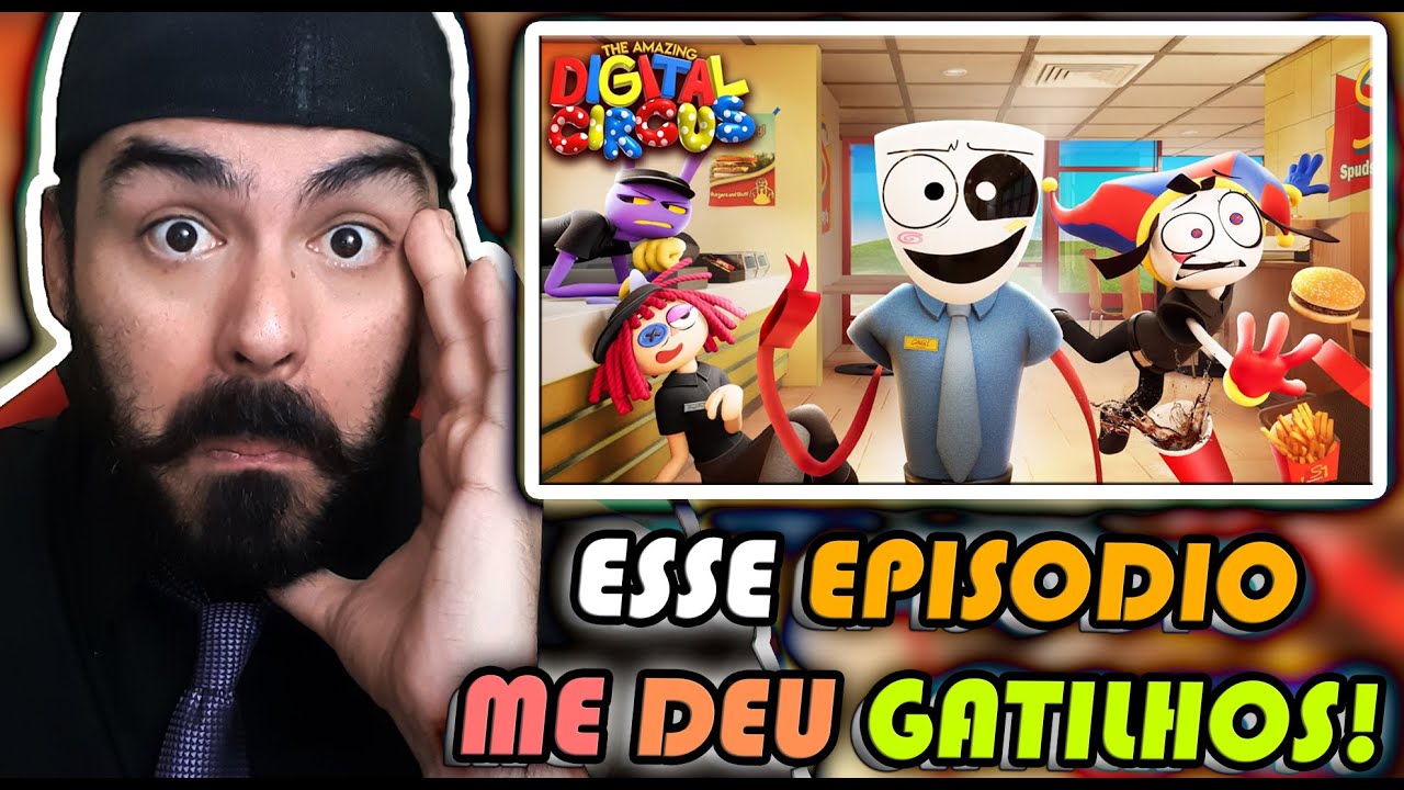 REACT - O Incr&iacute;vel Circo Digital - Epis&oacute;dio 4: UM DIA A M&Aacute;SCARA CAI