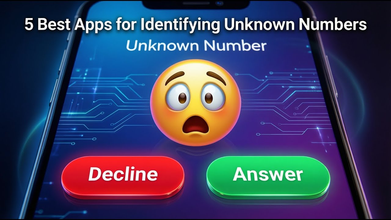 5 Best Apps for Identifying Unknown Numbers | Stop Spam & Scam Calls