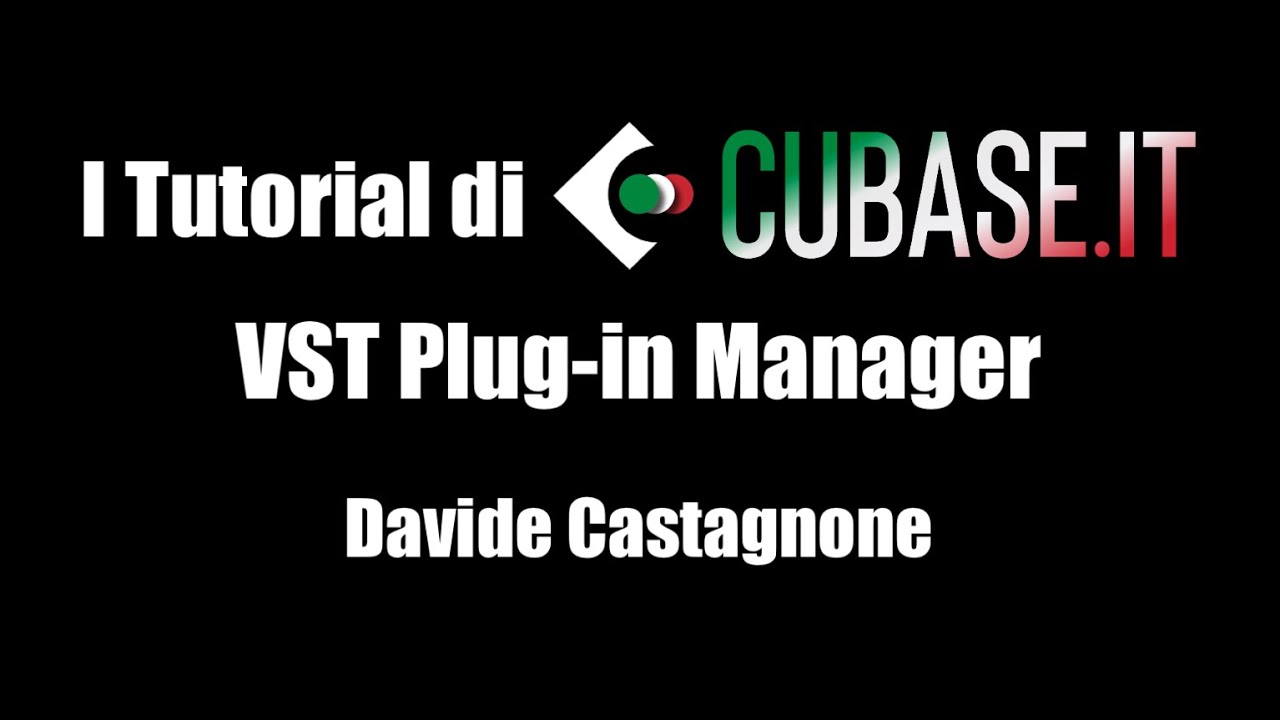 Gestire i plug-in con il VST Plug-in Manager